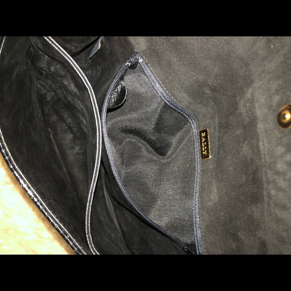 Bally vintage black patent leather bag - Picture 6 of 7